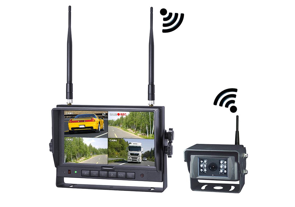 Wireless digital system 2.4 GHz with multi display 7